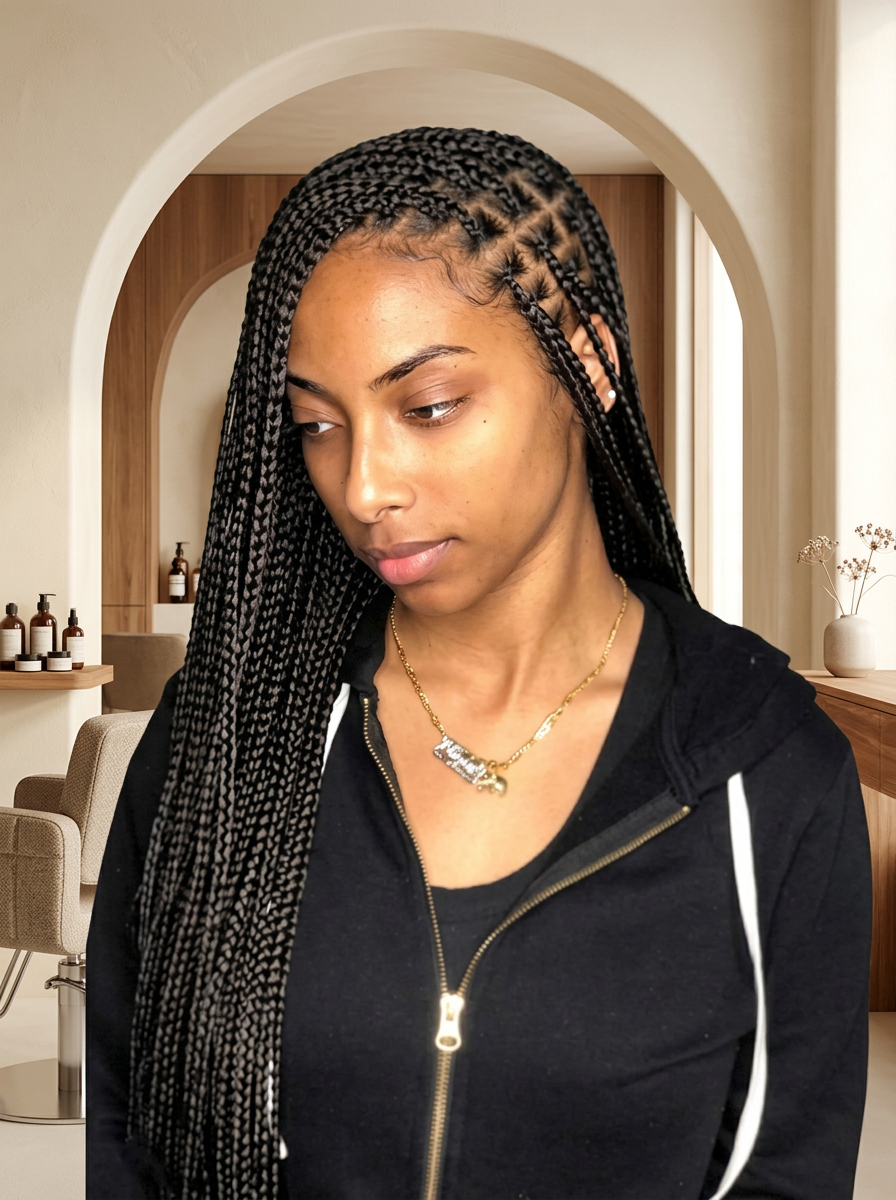 Knotless Braids by Braided Crown Clinic